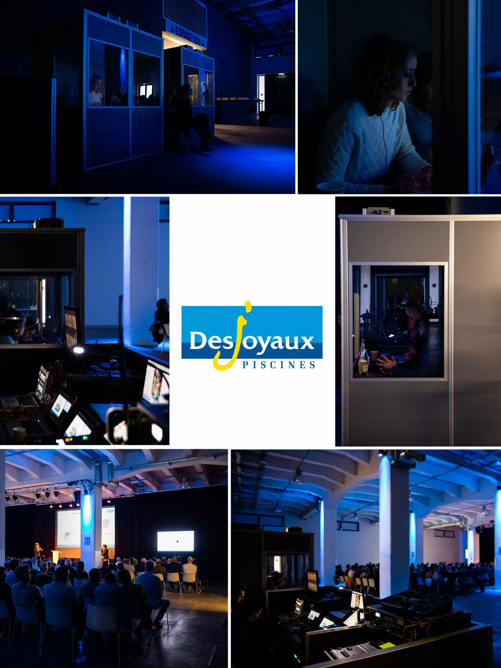 Simultaneous interpreting Desjoyaux