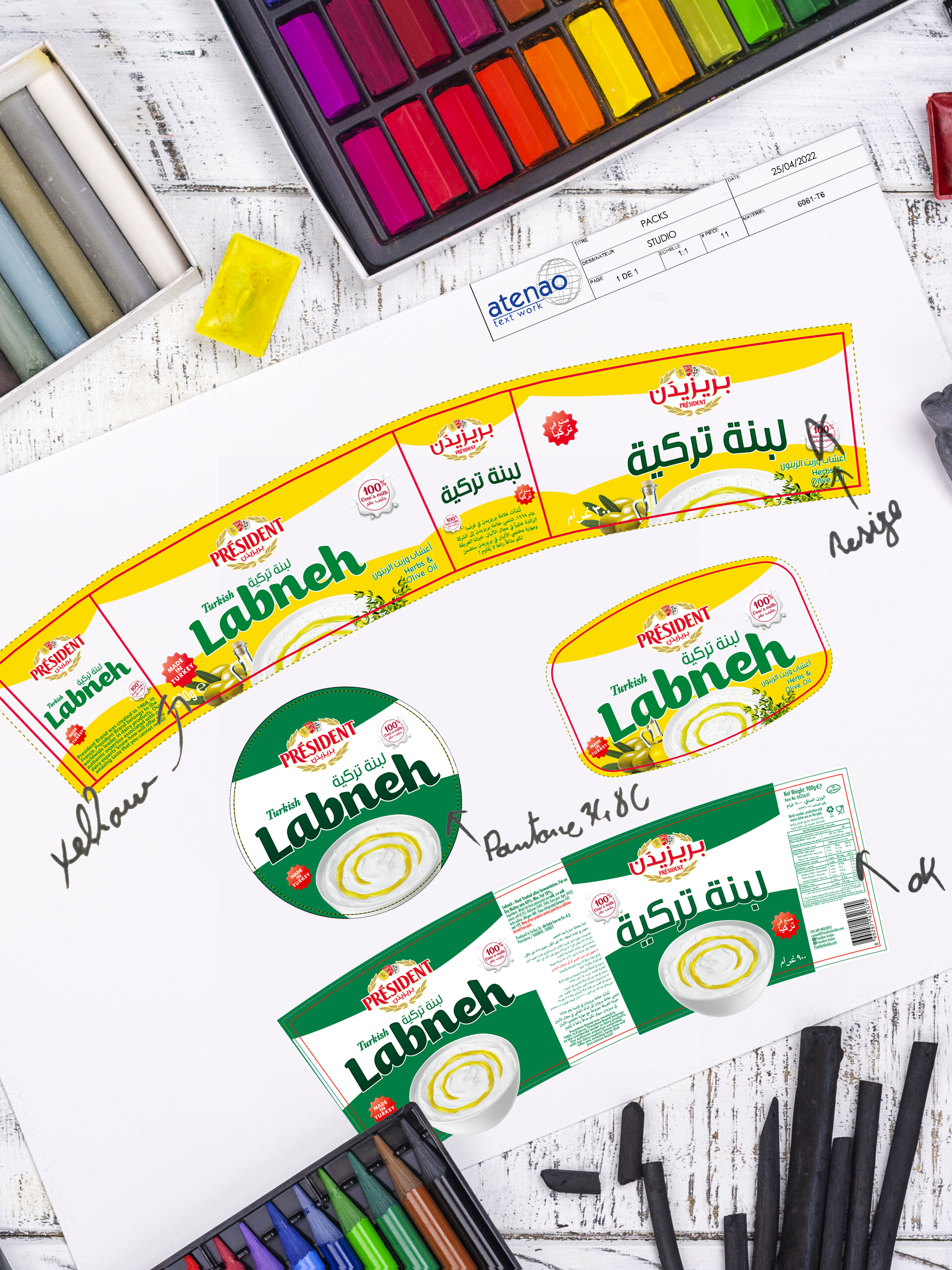 English and Arabic packaging localisation