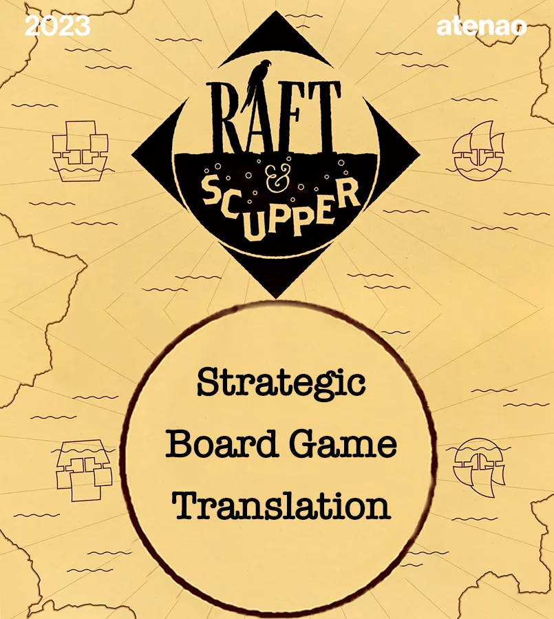 “Raft & Scupper” Strategic Board Game Localization