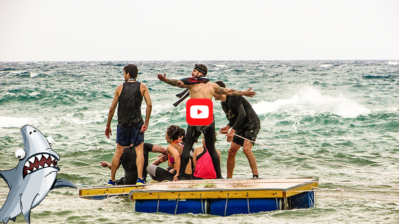 Atenao dubs YouTuber Amixem’s video “WE BUILT A RAFT (and we got caught by a storm!)”