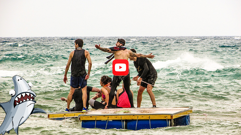 Youtube dubbing by Atenao for Amixem’s Video “We Built a Raft”